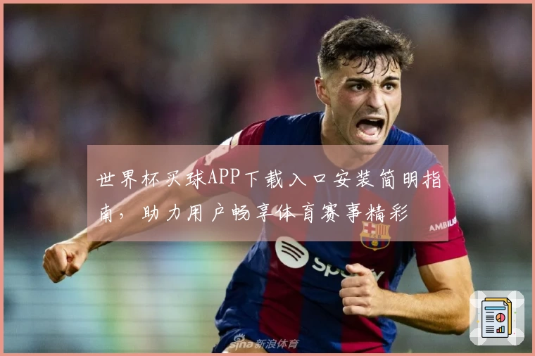 世界杯买球APP下载入口安装简明指南，助力用户畅享体育赛事精彩